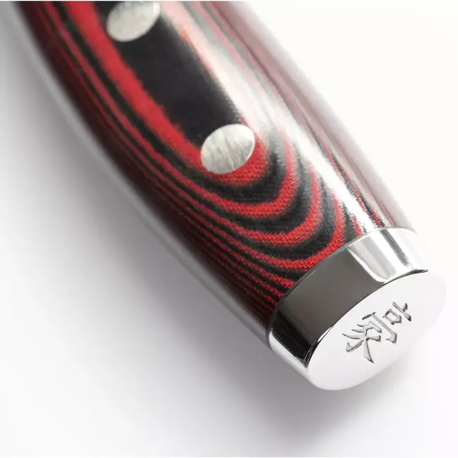 Yaxell Super Gou Koksmes 15 cm – 161 Lagen Damaststaal – SG2 Staal – 63 HRC – Canvas-Micarta Heft