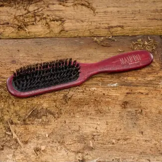 Mars Coat-King Hondenborstel – Varkenshaar – Beukenhout – Ergonomisch – 216x33 mm – Lichtgewicht