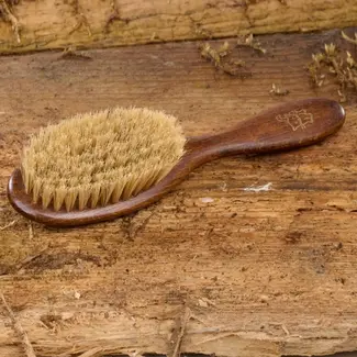 Mars Coat-King Kattenborstel – Natuurlijke Borstelharen – Beukenhouten Handvat – 185 mm – Voor Ontwarren en Ontklitten