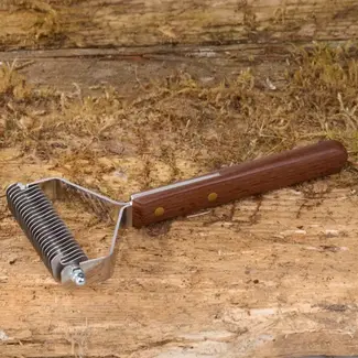 Mars Coat-King Uitdunkam voor Dierenvachten – Middel 2,5 mm – 23 Messen – FSC Houten Handvat