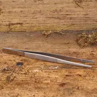 Mars Coat-King Anatomische dierenpincet – roestvrij staal – ergonomisch – 13 cm – zilver