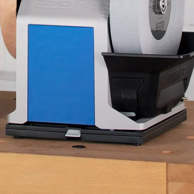 Tormek Draaitafel voor ergonomisch en ruimtebesparend slijpen – 180° draaibaar en stabiel ontwerp