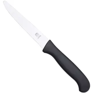 RÖR Solingen Tafelmes – RVS – Lemmet 10,5 cm – Zwart Kunststof