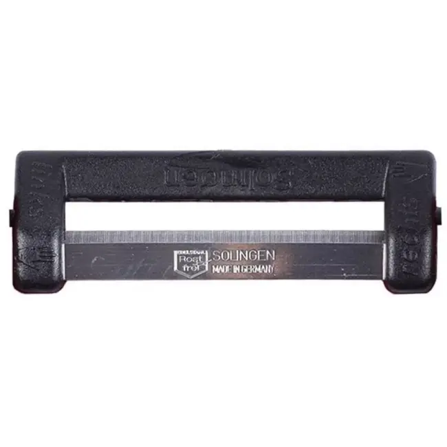 RÖR Solingen Dunschiller Star – Kunststof – Enkel Mes – 19 cm – Bi-color – Oranje