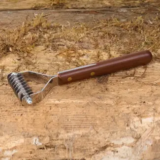 Mars Coat-King Trimmer voor lange vachten – 8 messen – Houten handvat – 3,2 mm afstand