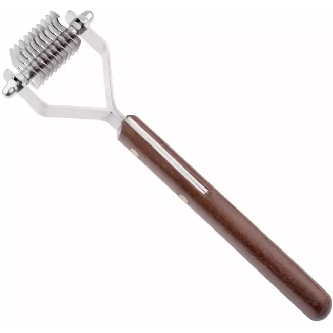 Mars Coat-King Trimmer voor dikke vachten – 10 messen – Houten handvat – 2,5 mm afstand