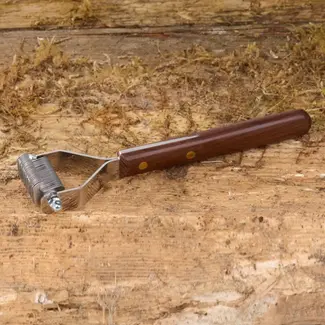 Mars Coat-King Uitdunkam voor dierenvachten – Super fijne vertanding – 20 messen – FSC houten handvat