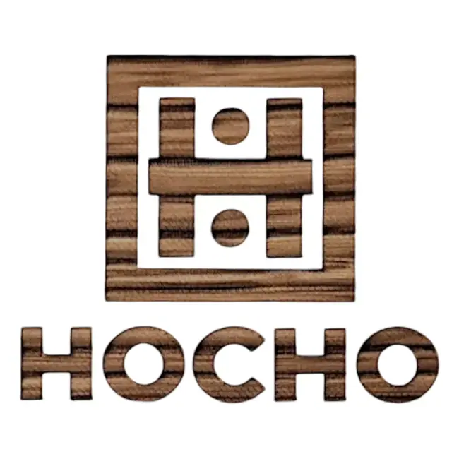 HOCHO Eiken Houten Dienblad – 350x150x15 mm – Hardwax Bescherming – Met Silicone Voetjes