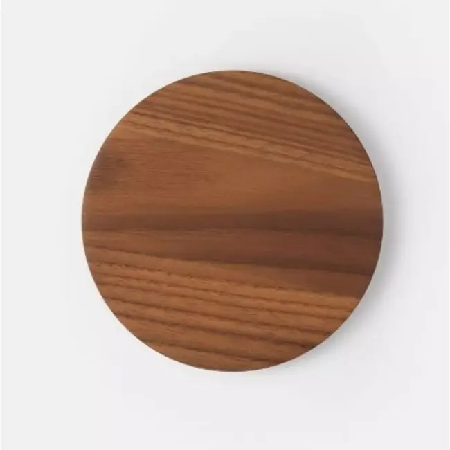 HOCHO Thermo–Essenhouten Onderzetter Ø100mm –Tijdloos Design & Duurzaam