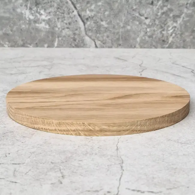 HOCHO Eikenhouten Pannenonderzetter Ø150mm – Stijlvol & Hittebestendig