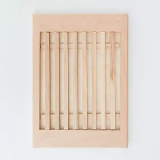 HOCHO Beukenhouten Broodsnijplank 355x250x22 mm – Met Kruimelrooster