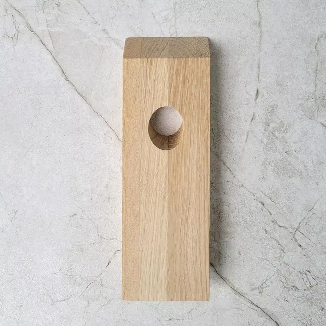 HOCHO Eikenhouten Balans Wijnhouder 250x80x20 mm – Perfect voor Wijnliefhebbers