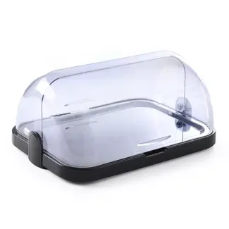 HENDI Enkele koeldisplay met rolltop donkergrijs 440 x 320 x 205 mm