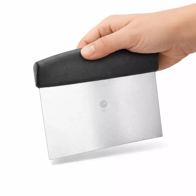 HENDI Ergonomische deegsteker – roestvrij staal – 150x110 mm – vaatwasmachinebestendig