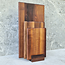 HOCHO Kubo plankhouder voor 3 snij en serveerplanken, thermo-essen 110 x 115 x 50 mm met paraffine olie