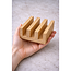 HOCHO Kubo  Eikenhouten houder voor 3 planken 110 x 115 x 50 mm met hard wax afwerking, netjes en stabiel op het aanrecht