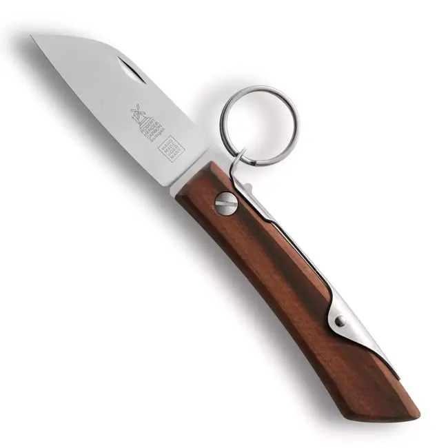 Robert Herder IBEX 60 – Zakmes – Carbonstaal – Pruimenhout handvat – Ratchet-Lock