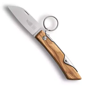 Robert Herder IBEX 60 – Zakmes – Carbonstaal – Olijfhout handvat – Ratchet-Lock