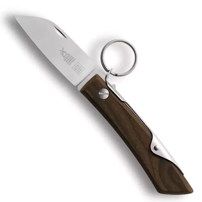 Robert Herder IBEX 60 – Zakmes – Carbonstaal – Walnoothout handvat – Ratchet-Lock