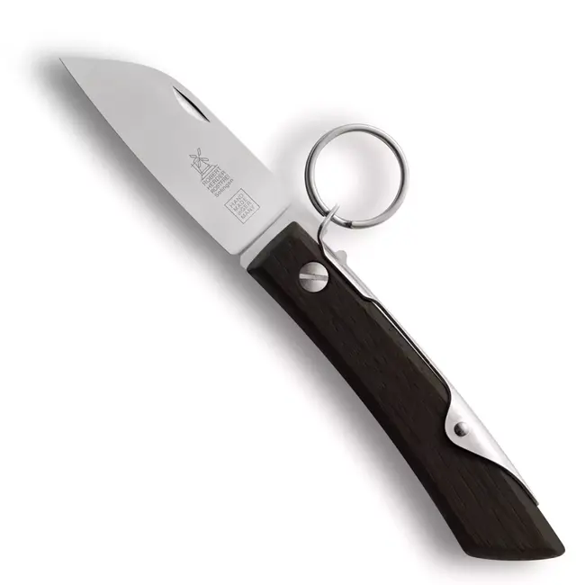 Robert Herder IBEX 60 – Zakmes – RVS Lemmet – Gerookt eiken handvat – Ratchet-Lock