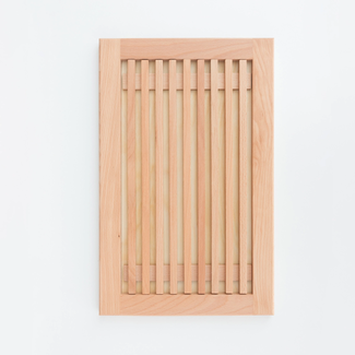 HOCHO Riven Broodsnijplank beukenhout 400 x 250 x 22 mm met kruimelopvang, paraffine olie afwerking en handige onderzijde grip