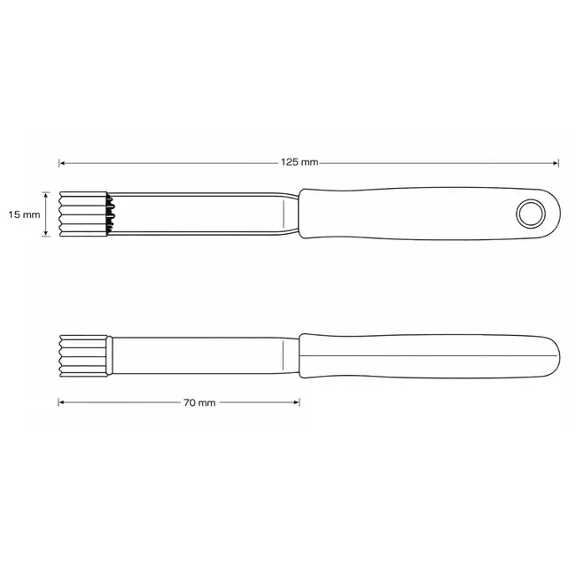 Déglon Appelboor – Efficiënt Roestvrij Staal – Ergonomisch Handvat – Vaatwasmachinebestendig
