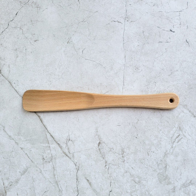 HOCHO Liora Schoenlepel hout 265 x 35 x 10 mm, naturel beukenhout voor snel en netjes schoenen aantrekken