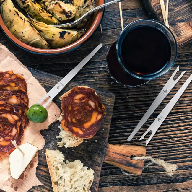 Triangle Duurzame RVS Frietvork – Upcycled & Innovatief – Gemaakt in Solingen