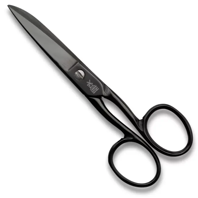 Robert Herder Kleine Huishoudschaar - Spitse Punt - Carbon - Zwart