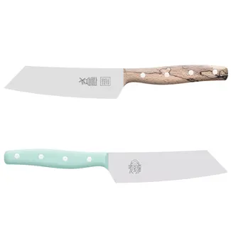 Robert Herder RFC Barmes - RVS - Fijn Gepolijst - 13 cm - heft Krion en IJsbeuken - Rechtshandig