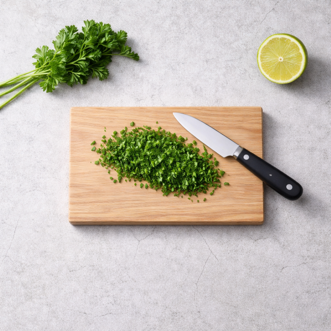 HOCHO Zenit Snijplank – Eikenhout – 220x140x10 mm – Schuine Randen