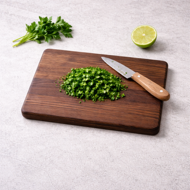 HOCHO Snijplank Kubo – Thermo Essen – 250x180x15 mm – Donker en Stijlvol