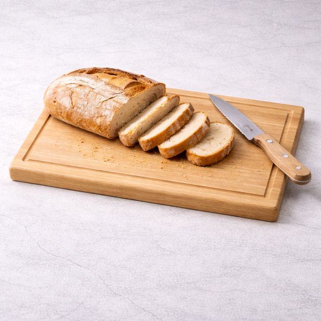 HOCHO CutX Snijplank – Eikenhout – 350x250x20 mm – Hard Wax Afwerking