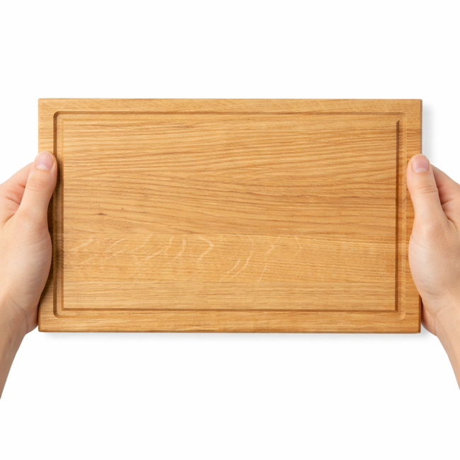 HOCHO CutX Snijplank – Eikenhout – 300x200x20 mm – Hard Wax Afwerking