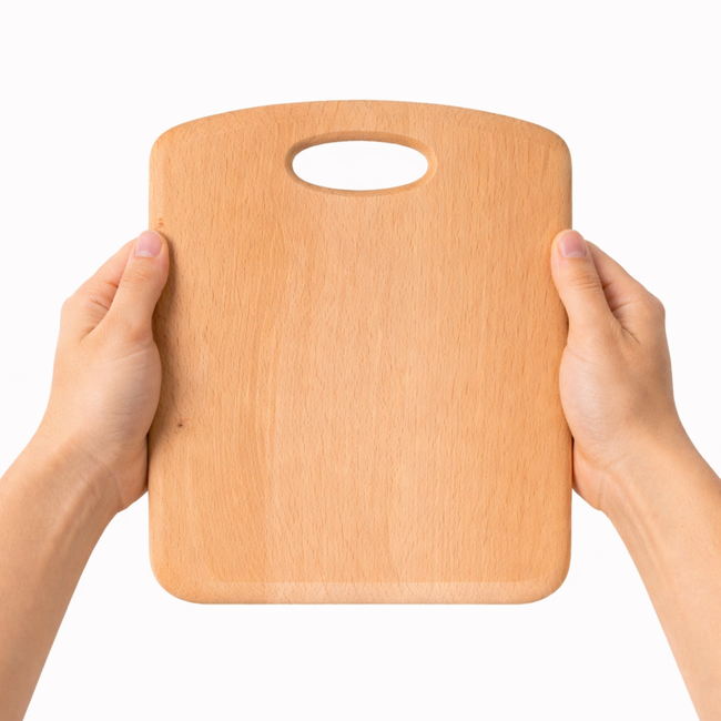 HOCHO Snijplank Small – Beukenhout – 280x200x20 mm – Duurzaam en Stijlvol