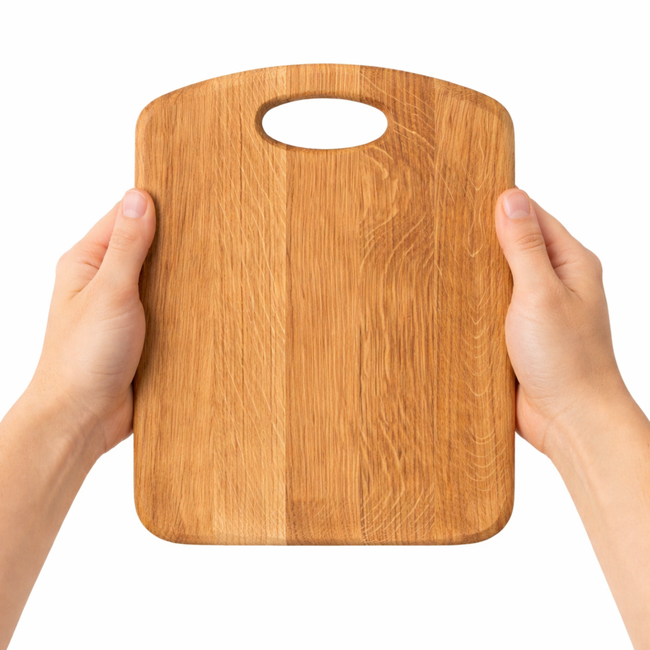 HOCHO Snijplank Small – Eikenhout – 280x200x20 mm – Hard Wax