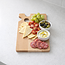 HOCHO Snij- en Serveerplank Kaasvorm – Beukenhout – 240x150x9 mm
