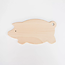 HOCHO Snij- en Serveerplank Varkensvorm – Beukenhout – 290x150x9 mm