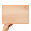 HOCHO Snijplank met Sapgeul – Beukenhout – 395x295x20 mm – Ideaal voor Grote Taken