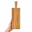 HOCHO Snijplank met Handvat – Eikenhout – 395x130x20 mm – Hard Wax – Serie Hardo