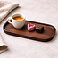 HOCHO Essenhouten Serveer Dienblad – 350x150x15 mm – Hardwax Bescherming – Voor Koffie, Snacks en Decoratie
