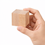 HOCHO Beukenhouten Kubus 60x60x60 mm – Voor Decoratie, Branding & Educatief Gebruik
