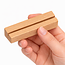 HOCHO Eikenhouten Kaartenhouder 100x30x20 mm – Robuust en Stijlvol