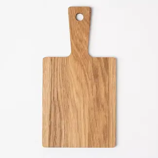 HOCHO Snijplank met Handvat – Eikenhout – 250x130x9 mm – Hard Wax – Serie Hardo