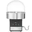 HENDI Suikerspinmachine zwart 1130 W met rvs kom en handige lade