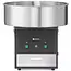 HENDI Suikerspinmachine zwart 1130 W met rvs kom en handige lade