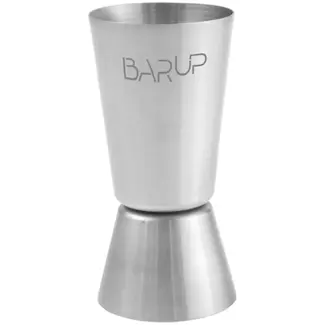 BarUp Dubbelzijdige jigger van roestvast staal, nauwkeurig afmeten van 20 ml en 40 ml