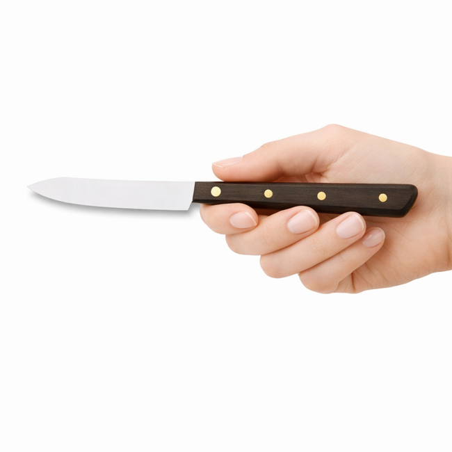 Robert Herder Steakmes – Breed – RVS – Glad – Lemmet 11 cm – Heft Ipé hout