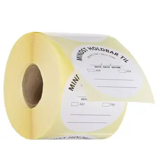 HENDI Verwijderbare voedselveiligheidsstickers "GEBRUIKEN TOT" - 500 stuks 50mm