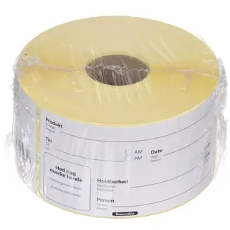 HENDI Verwijderbare houdbaarheidsstickers - 500 stuks 100x50mm